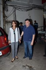 Rishi Kapoor and Neetu Singh snapped at PVR on 2nd Aug 2015